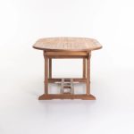 Teak Oval Extension Table - Image 3