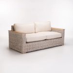 Tegal Kubu Whitewash 2.5 Seater Couch
