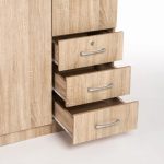 Titan 3 Door 3 Drawer Deluxe Robe - Image 4