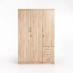 Titan 3 Door 3 Drawer Deluxe Robe - Image 2