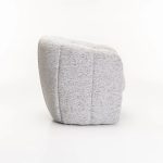 Tulip Fabric Chair - Grey - Image 3