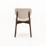 Viola Wooden Dining Chair Textured Oatmeal - Image 10