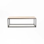 Violet 120X60Cm Coffee Table - Light Oak - Image 2