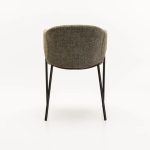 Violet Textured Fabric Dining Chair - Image 10