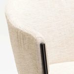 Violet Textured Fabric Dining Chair - Image 18
