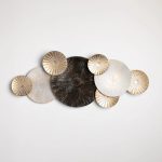 Wall Decor - Gold/White/Grey Circles