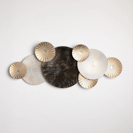 Wall Decor - Gold/White/Grey Circles