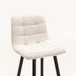 Yara Fabric Kitchen Stool - Image 5