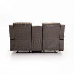 Yaz Luxury Fabric 2 Seater Console Recliner - Image 6