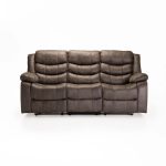 Yaz Luxury Fabric 3 Seater Recliner - Image 3