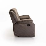 Yaz Luxury Fabric 3 Seater Recliner - Image 4