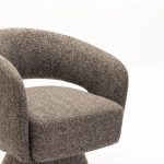 Zara Fabric Swivel Chair - Image 5