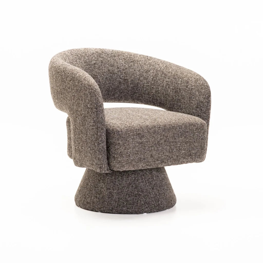 decofurn-furniture-zara-fabric-swivel-chair-338 Zara Fabric Swivel Chair - Image 1