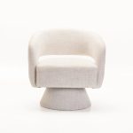 Zara Fabric Swivel Chair - Image 12