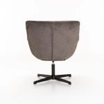 Zari Fabric Swivel Chair - Image 19