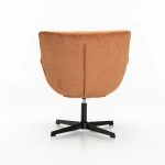 Zari Fabric Swivel Chair - Image 9