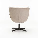 Zari Fabric Swivel Chair - Image 4
