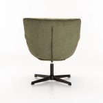 Zari Fabric Swivel Chair - Image 14