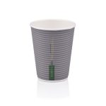 350ml Horizontal Ripple Paper BioCup | PLA | FSC | 25's