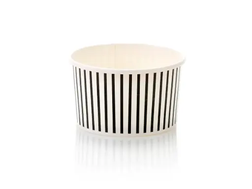 image_512 5oz (150ml) Vintage Ice Cream Tub | Paper | 50's - Image 1
