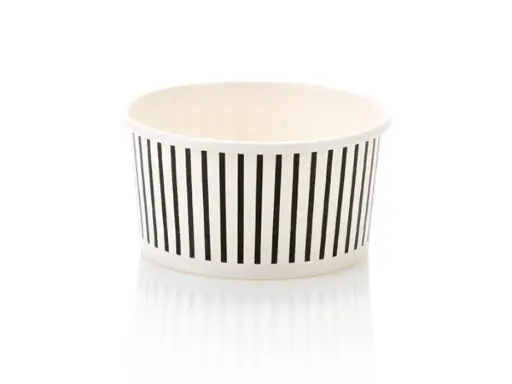image_512 6oz (180ml) Vintage Ice Cream Tub | Paper | 50's - Image 1