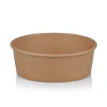 Round Paper Salad Bowl - 20oz (590ml) | Double Lining | FSC | 45’s - CCP
