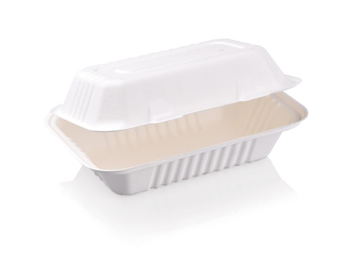 image_512 1L - 1 Compartment Lunch Box | Sugarcane | Rectangle | 50's - Image 1