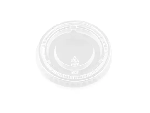 image_512 Multi-fit PET Lid - fits Portion cups | 29ml - 75ml | Clear | 68mm | 100's - Image 1
