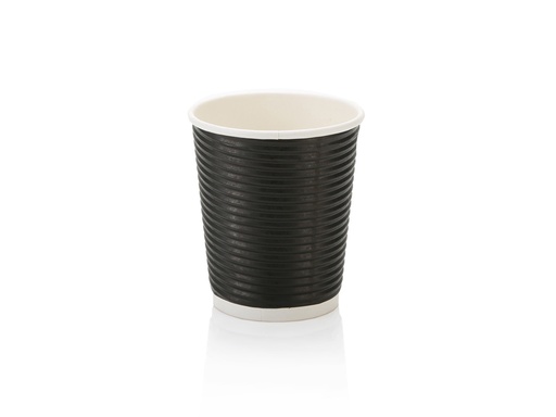 image_512 250ml Horizontal Ripple Paper Cup | LDPE | FSC | 25's (500's) - Image 1