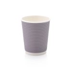 250ml Horizontal Ripple Paper Cup | LDPE | FSC | 25's (500's)