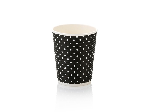 image_512 250ml Horizontal Ripple Paper Cup | LDPE | FSC | 25's (500's) - Image 1