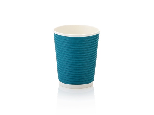 image_512 250ml Horizontal Ripple Paper Cup | LDPE | FSC | 25's (500's) - Image 1