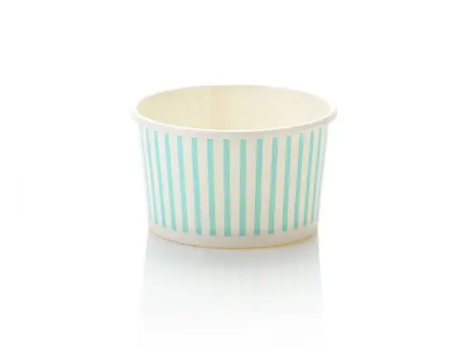 image_512 8oz (250ml) Vintage Ice Cream Tub | Paper | FSC | 50's - CCP - Image 1