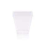200ml Square Dessert - Cup | Plastic | 25's