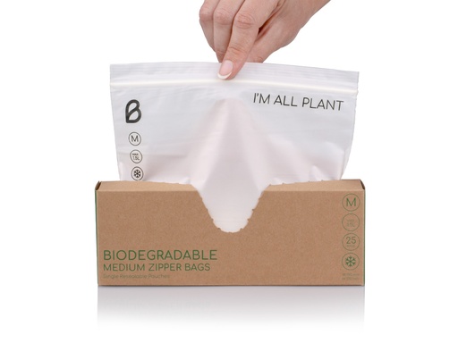 image_512 Biodegradable Zipper Bag | Medium | 25's - Image 1
