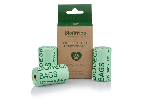 image_512 Biodegradable Pet Poop Bags | Small | 45's (3 rolls) - Image 1