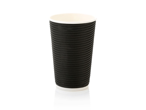 image_512 500ml Horizontal Ripple Paper Cup | LDPE | FSC | 500's - Image 1