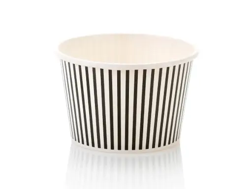 image_512 8oz (250ml) Vintage Ice Cream Tub | Paper | 50's - Image 1