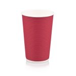 500ml Horizontal Ripple Paper Cup | LDPE | FSC | 500's