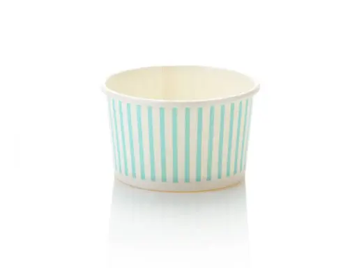 image_512 8oz (250ml) Vintage Ice Cream Tub | Paper | 50's - Image 1