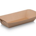 Flat Packed Bio Tray #8 | Kraft Paper | 100's - CCP