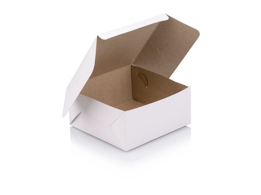 image_512 Flat Packed Paper Cake Box | 100's - CCP - Image 1