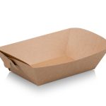 Flat Packed Bio Tray #5 | Kraft Paper | 100's - CCP