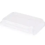Sushi Tray Lid - fits Medium Sugarcane Sushi Tray | PET | 50's