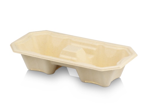 image_512 Carry Tray - Bamboo Pulp | 2 Cup | 180's - Image 1