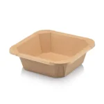 Square Paper Punch Bowl - 500ml | Single Lining | 50’s