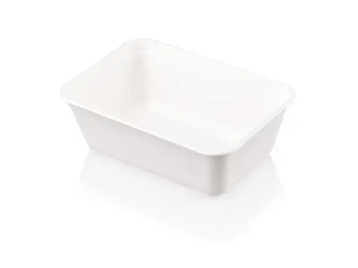 image_512 650ml Meal Container | Sugarcane | Rectangle | 50's - Image 1