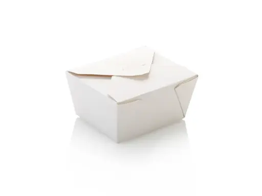image_512 Paper Lunch Box - #1 | White | 50's - CCP - Image 1