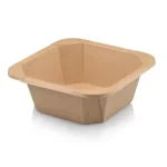 Square Paper Punch Bowl - 750ml | Single Lining | 50’s