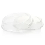 Top Hat Round PET Lid - fits Round Top Hat Bowl | 950ml | Clear | 50's